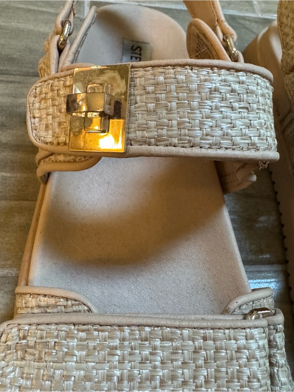 Steve Madden Raffia Sandals - Picture 2 of 6